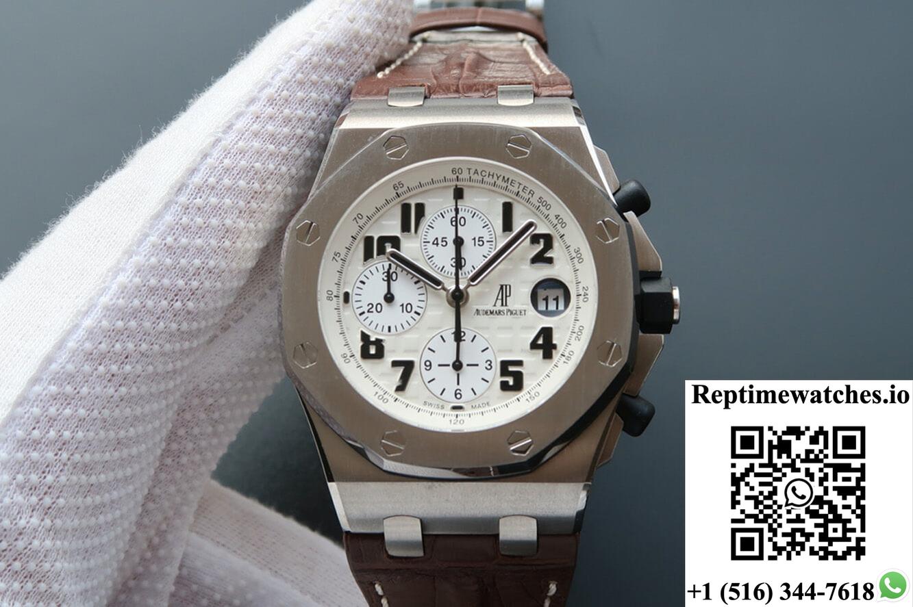 Audemars Piguet Royal Oak Offshore 26170St.Oo.D091Cr.01 Jf Factory White Dial-Rep Time Watches