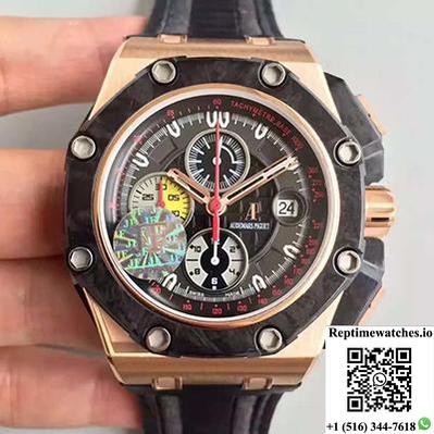 Audemars Piguet Royal Oak Offshore 26290Ro.Oo.A001Ve.01 Jf Factory V2 Balck Dial-Rep Time Watches