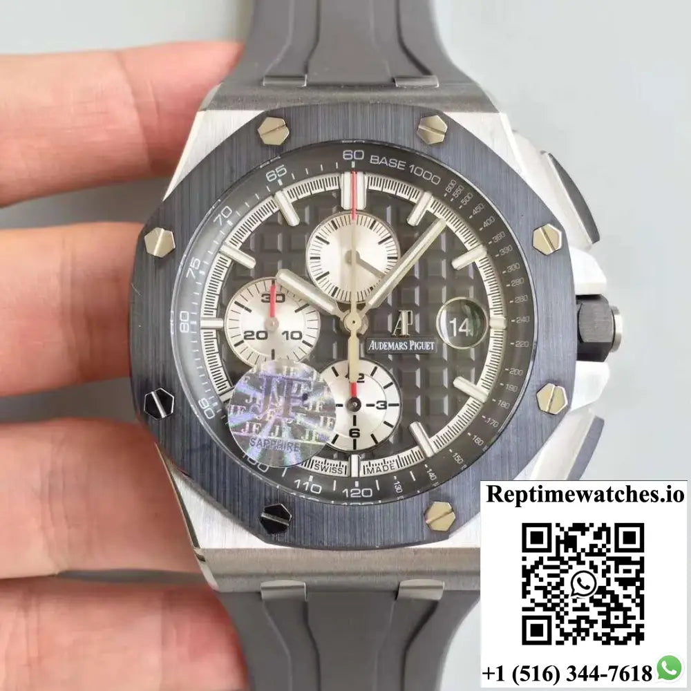Audemars Piguet Royal Oak Offshore 26400IO.OO.A004CA.01 JF Factory V2 Black Dial - Watches