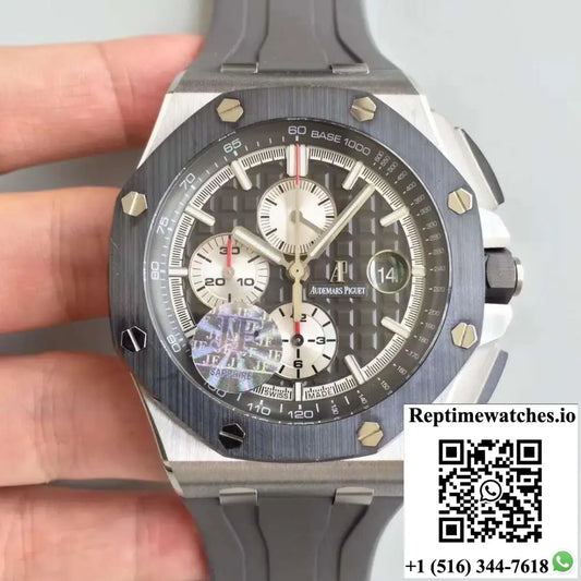 Audemars Piguet Royal Oak Offshore 26400IO.OO.A004CA.01 JF Factory V2 Black Dial - Watches