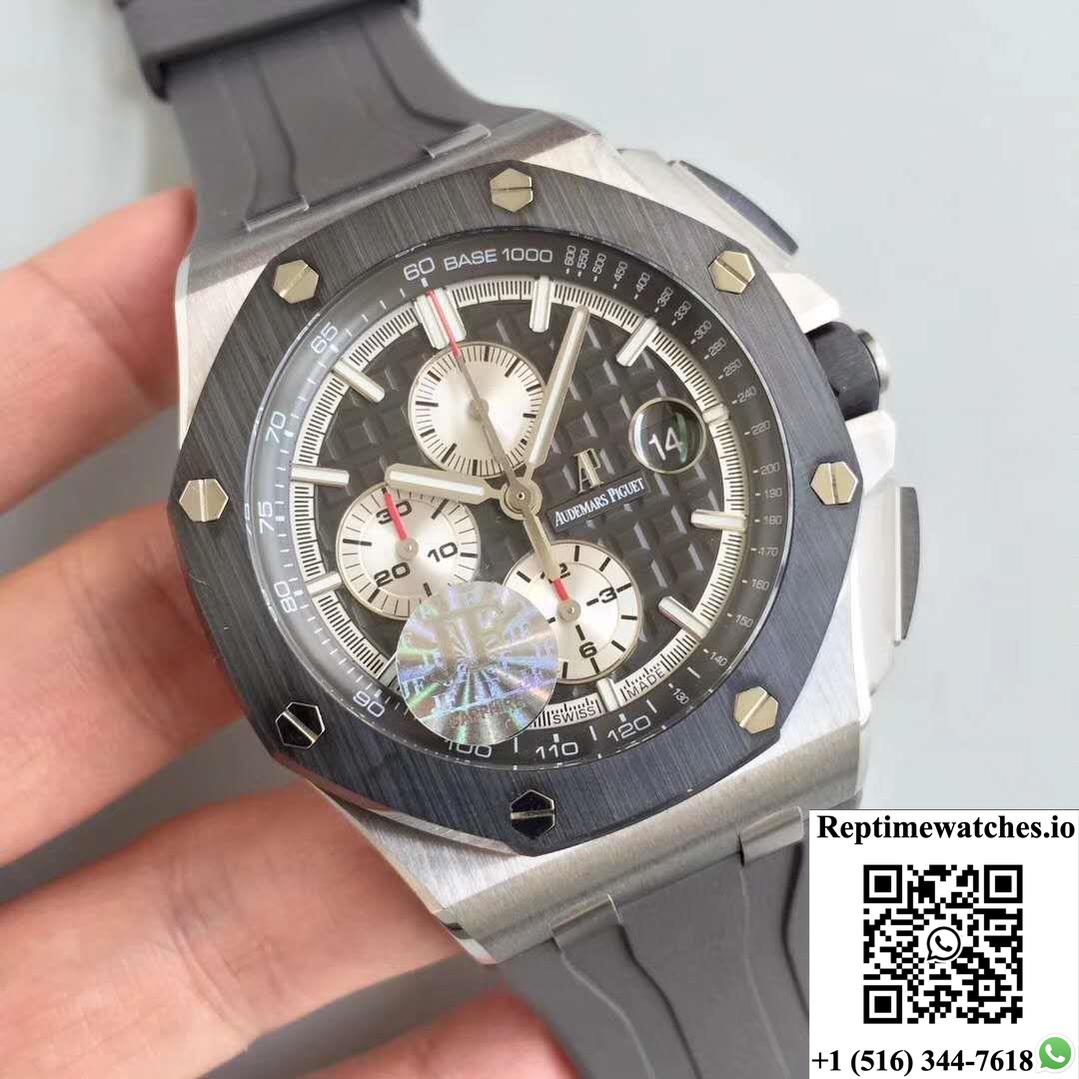 Audemars Piguet Royal Oak Offshore 26400Io.Oo.A004Ca.01 Jf Factory V2 Black Dial-Rep Time Watches