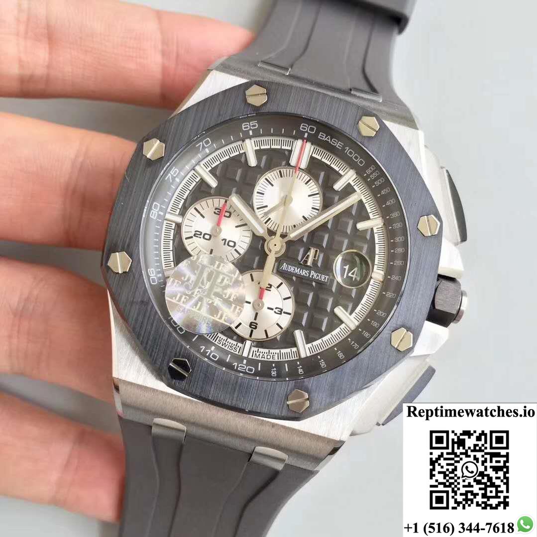 Audemars Piguet Royal Oak Offshore 26400Io.Oo.A004Ca.01 Jf Factory V2 Black Dial-Rep Time Watches