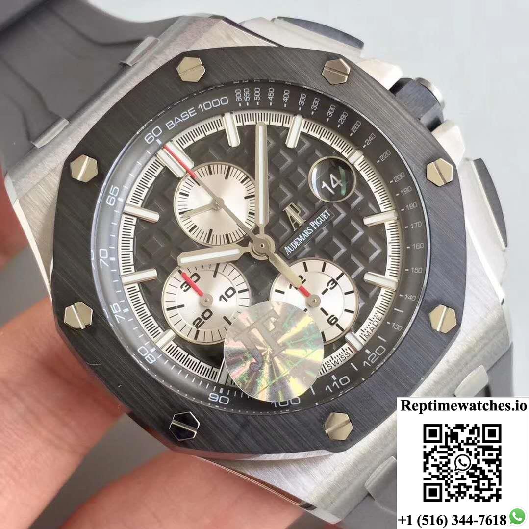 Audemars Piguet Royal Oak Offshore 26400Io.Oo.A004Ca.01 Jf Factory V2 Black Dial-Rep Time Watches
