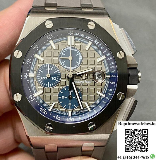 Audemars Piguet Royal Oak Offshore 26400Io.Oo.A004Ca.02 Apf Factory Gray Dial-Rep Time Watches