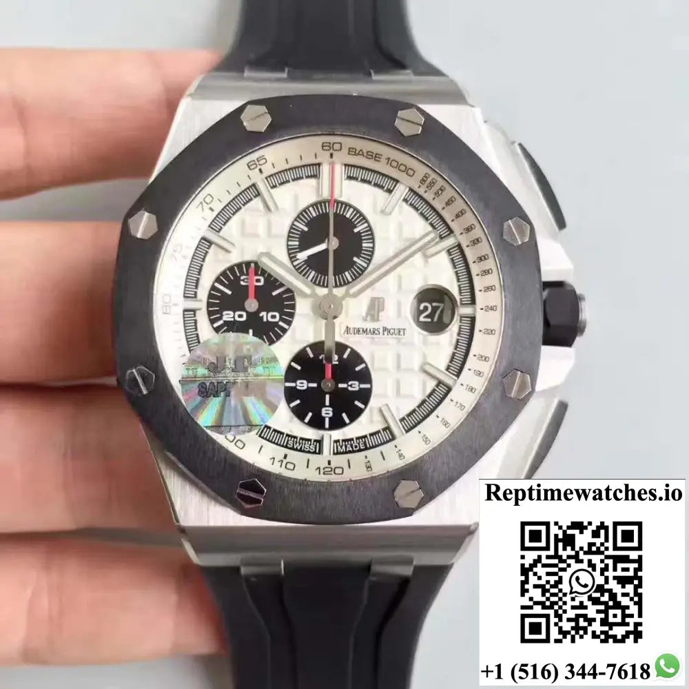 Audemars Piguet Royal Oak Offshore 26400SO.OO.A002CA.01 JF Factory V2 White Dial - Watches