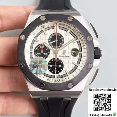 Audemars Piguet Royal Oak Offshore 26400So.Oo.A002Ca.01 Jf Factory V2 White Dial-Rep Time Watches