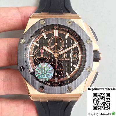 Audemars Piguet Royal Oak Offshore 26401Ro.Oo.A002Ca.01 Jf Factory V2 Black Dial-Rep Time Watches