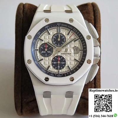 Audemars Piguet Royal Oak Offshore 26402Cb.Oo.A010Ca.01 Jf Factory V2 White Dial-Rep Time Watches