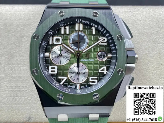 Audemars Piguet Royal Oak Offshore 26405CE.OO.A056CA.01 APF Factory Green Dial AI Factory
