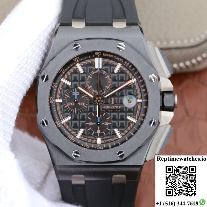 Audemars Piguet Royal Oak Offshore 26405Ce.Oo.A002Ca.02 Jf Factory V2 Black Dial-Rep Time Watches