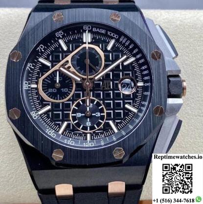 Audemars Piguet Royal Oak Offshore 26405Ce.Oo.A002Ca.99.99 Apf Factory Black Dial-Rep Time Watches