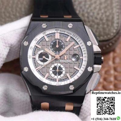 Audemars Piguet Royal Oak Offshore 26415Ce.Oo.A002Ca.01 Chronograph Jf Factory Black Ceramic-Rep Time Watches