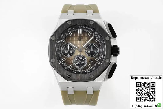 Audemars Piguet Royal Oak Offshore 26420SO.OO.A600CA.01 APF Factory Smoked Light Brown Dial AI Factory