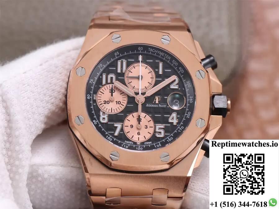 Audemars Piguet Royal Oak Offshore 26470O Jf Factory Rose Gold-Rep Time Watches