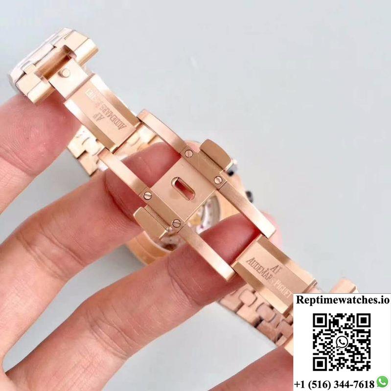 Audemars Piguet Royal Oak Offshore 26470Or.Oo.1000Or.01 Jf Factory V2 Gold Dial-Rep Time Watches