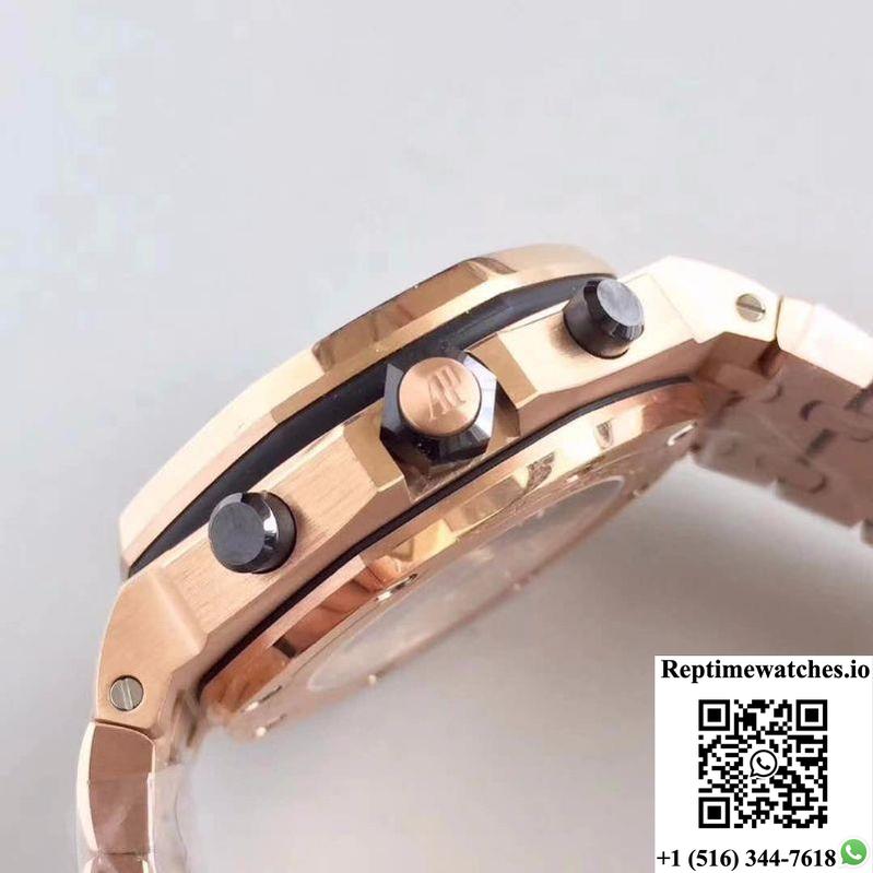 Audemars Piguet Royal Oak Offshore 26470Or.Oo.1000Or.01 Jf Factory V2 Gold Dial-Rep Time Watches