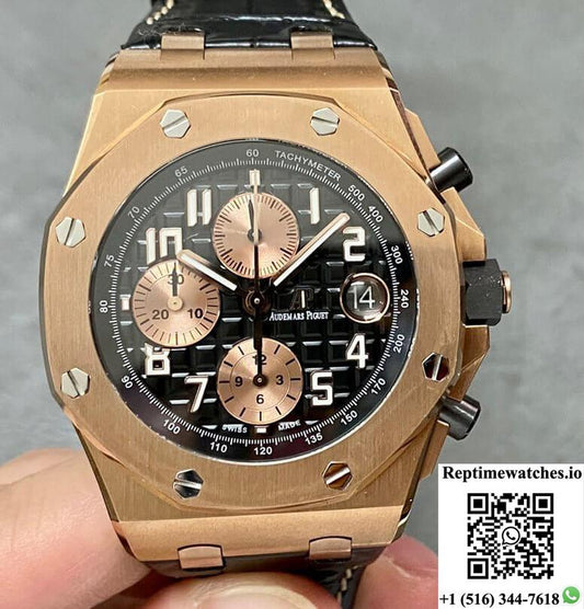 Audemars Piguet Royal Oak Offshore 26470Or.Oo.A002Cr.02 Apf Factory Gold Case-Rep Time Watches