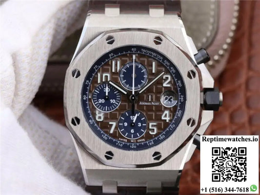 Audemars Piguet Royal Oak Offshore 26470ST.OO.A099CR.01 JF Factory Brown Dial - Watches