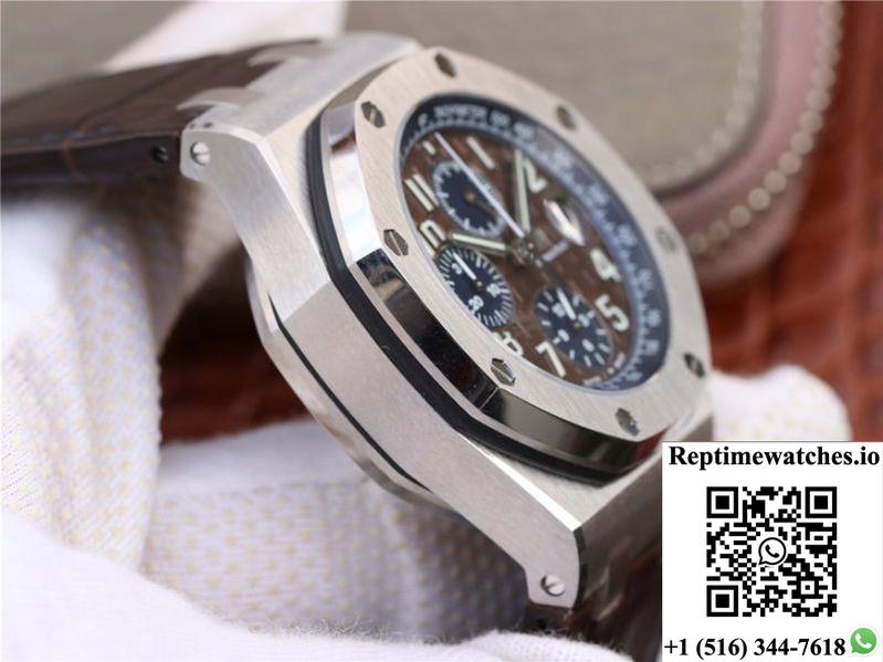 Audemars Piguet Royal Oak Offshore 26470St.Oo.A099Cr.01 Jf Factory Brown Dial-Rep Time Watches