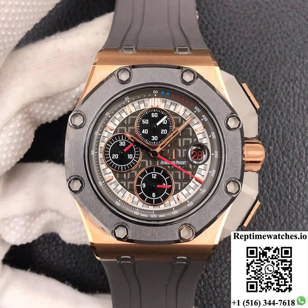 Audemars Piguet Royal Oak Offshore 26568Om.Oo.A004Ca.01 Jf Factory Dark Grey Dial-Rep Time Watches