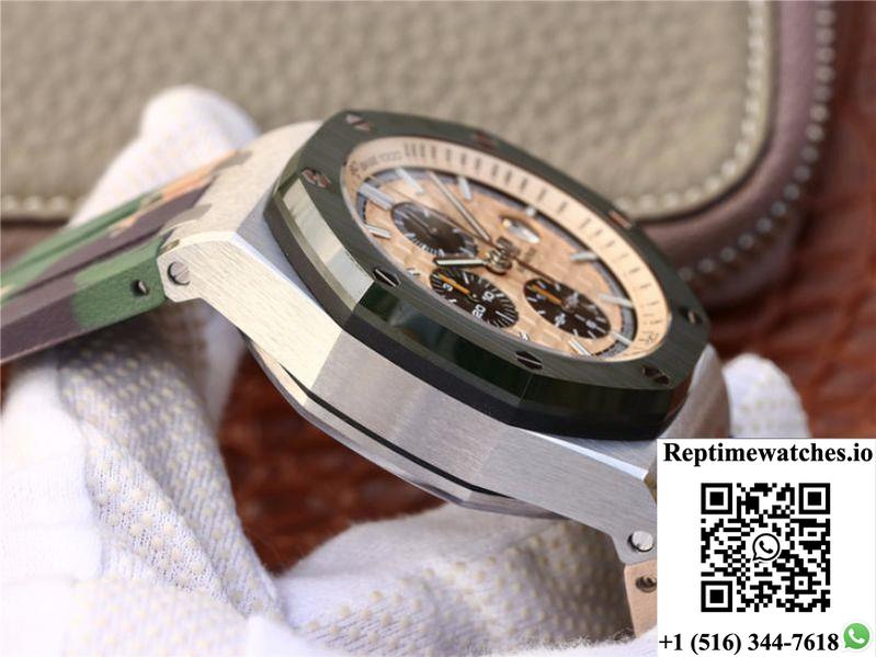 Audemars Piguet Royal Oak Offshore 44Mm 26400So.Oo.A054Ca.01 Jf Factory Beige Dial-Rep Time Watches