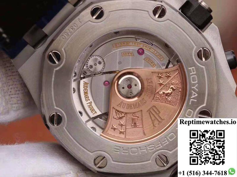 Audemars Piguet Royal Oak Offshore Chronograph 2018 Sihh 26470 Jf Factory V2 Black Textured Dial-Rep Time Watches