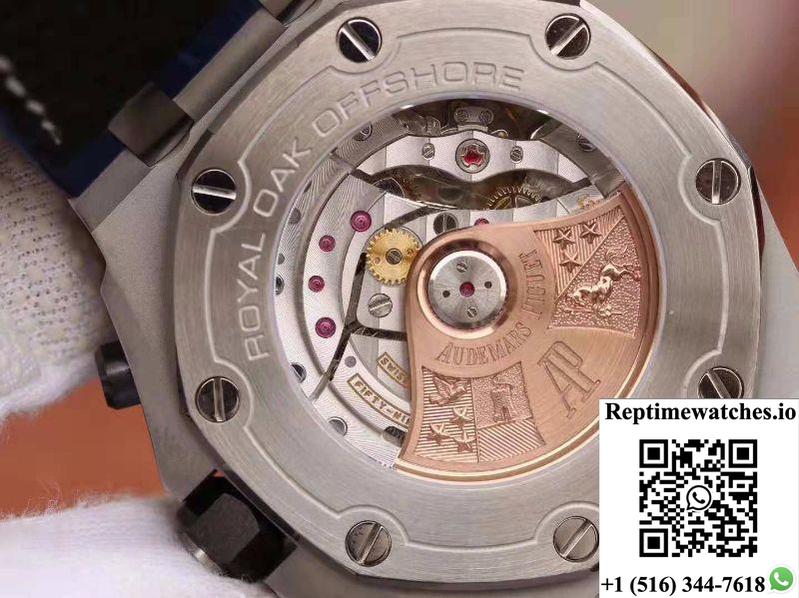 Audemars Piguet Royal Oak Offshore Chronograph 2018 Sihh 26470 Jf Factory V2 Black Textured Dial-Rep Time Watches