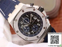 Audemars Piguet Royal Oak Offshore Chronograph 2018 SIHH 26470 JF Factory V2 Black Textured Dial - Watches
