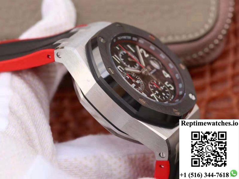 Audemars Piguet Royal Oak Offshore Chronograph Edition Dark Knight 26470 Jf Factory V2 Black Dial-Rep Time Watches