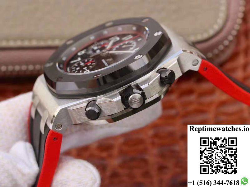 Audemars Piguet Royal Oak Offshore Chronograph Edition Dark Knight 26470 Jf Factory V2 Black Dial-Rep Time Watches