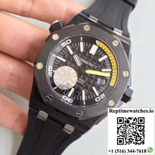 Audemars Piguet Royal Oak Offshore Diver 15706 JF Factory Black Dial - Watches