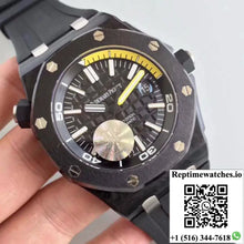Audemars Piguet Royal Oak Offshore Diver 15706 JF Factory Black Dial - Watches