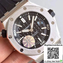 Audemars Piguet Royal Oak Offshore Diver 15710ST.OO.A002CA.01 JF Factory V10 Black Dial - Watches
