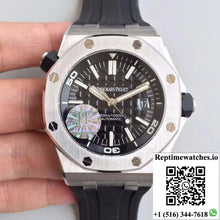 Audemars Piguet Royal Oak Offshore Diver 15710ST.OO.A002CA.01 JF Factory V10 Black Dial - Watches