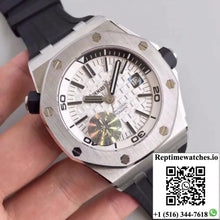 Audemars Piguet Royal Oak Offshore Diver 15710ST.OO.A002CA.02 JF Factory White Dial - Watches