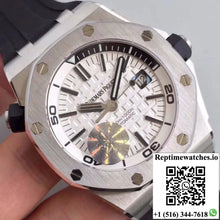 Audemars Piguet Royal Oak Offshore Diver 15710ST.OO.A002CA.02 JF Factory White Dial - Watches