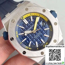 Audemars Piguet Royal Oak Offshore Diver 15710ST.OO.A027CA.01 JF Factory V8 Blue Dial - Watches