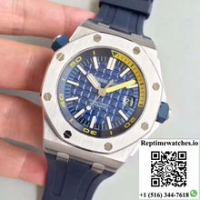 Audemars Piguet Royal Oak Offshore Diver 15710ST.OO.A027CA.01 JF Factory V8 Blue Dial - Watches
