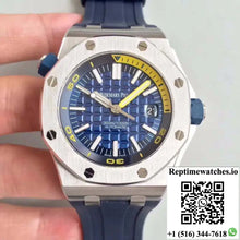 Audemars Piguet Royal Oak Offshore Diver 15710ST.OO.A027CA.01 JF Factory V8 Blue Dial - Watches