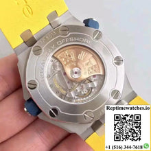 Audemars Piguet Royal Oak Offshore Diver 15710ST.OO.A051CA.01 JF Factory V3 Yellow Dial - Watches