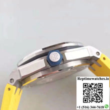 Audemars Piguet Royal Oak Offshore Diver 15710ST.OO.A051CA.01 JF Factory V3 Yellow Dial - Watches