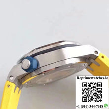 Audemars Piguet Royal Oak Offshore Diver 15710ST.OO.A051CA.01 JF Factory V3 Yellow Dial - Watches