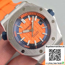 Audemars Piguet Royal Oak Offshore Diver 15710ST.OO.A070CA.01 JF Factory V3 Orange Dial - Watches