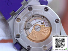 Audemars Piguet Royal Oak Offshore Diver 15710ST.OO.A077CA.01 Purple Dial - Watches