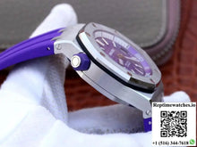 Audemars Piguet Royal Oak Offshore Diver 15710ST.OO.A077CA.01 Purple Dial - Watches