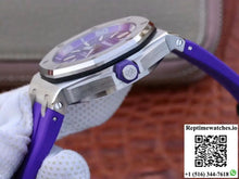 Audemars Piguet Royal Oak Offshore Diver 15710ST.OO.A077CA.01 Purple Dial - Watches