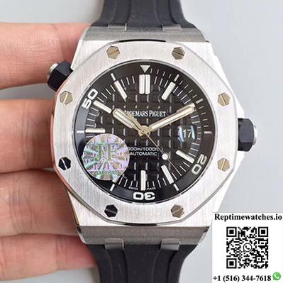 Audemars Piguet Royal Oak Offshore Diver 15710St.Oo.A002Ca.01 Jf Factory V10 Black Dial-Rep Time Watches