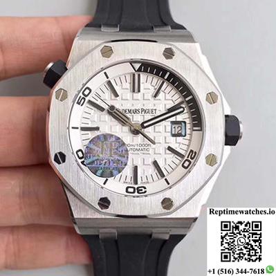 Audemars Piguet Royal Oak Offshore Diver 15710St.Oo.A002Ca.02 Jf Factory White Dial-Rep Time Watches