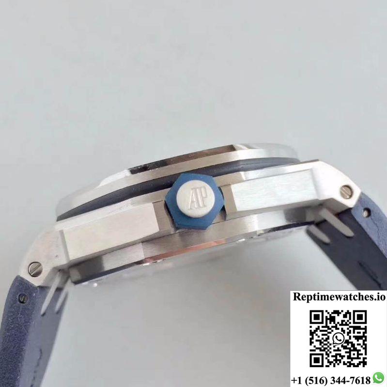 Audemars Piguet Royal Oak Offshore Diver 15710St.Oo.A027Ca.01 Jf Factory V8 Blue Dial-Rep Time Watches