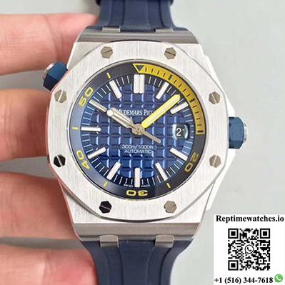 Audemars Piguet Royal Oak Offshore Diver 15710St.Oo.A027Ca.01 Jf Factory V8 Blue Dial-Rep Time Watches